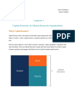 Assignment-2 - Capital Structure