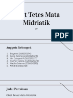 Obat Tetes Mata Midriatik