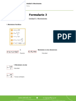 Física. Unidad 3. Movimiento. Formulario Semana 3