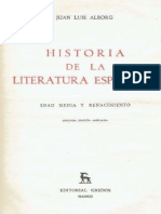 Historia de La Lit. Española Tomo I Págs. 619-625