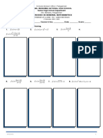 Inverse Functions Math Exercises