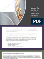 Lecture 10 - Energy in Simple Harmonic Motion