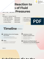 Ground Reaction To Changes of Fluid and Gas Pressures