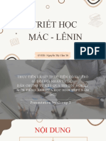 Triết Học Mác - Lênin