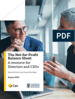 J789 - Not For Profit Balance Sheet