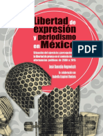 Libertad de Expresion y Periodismo en Me