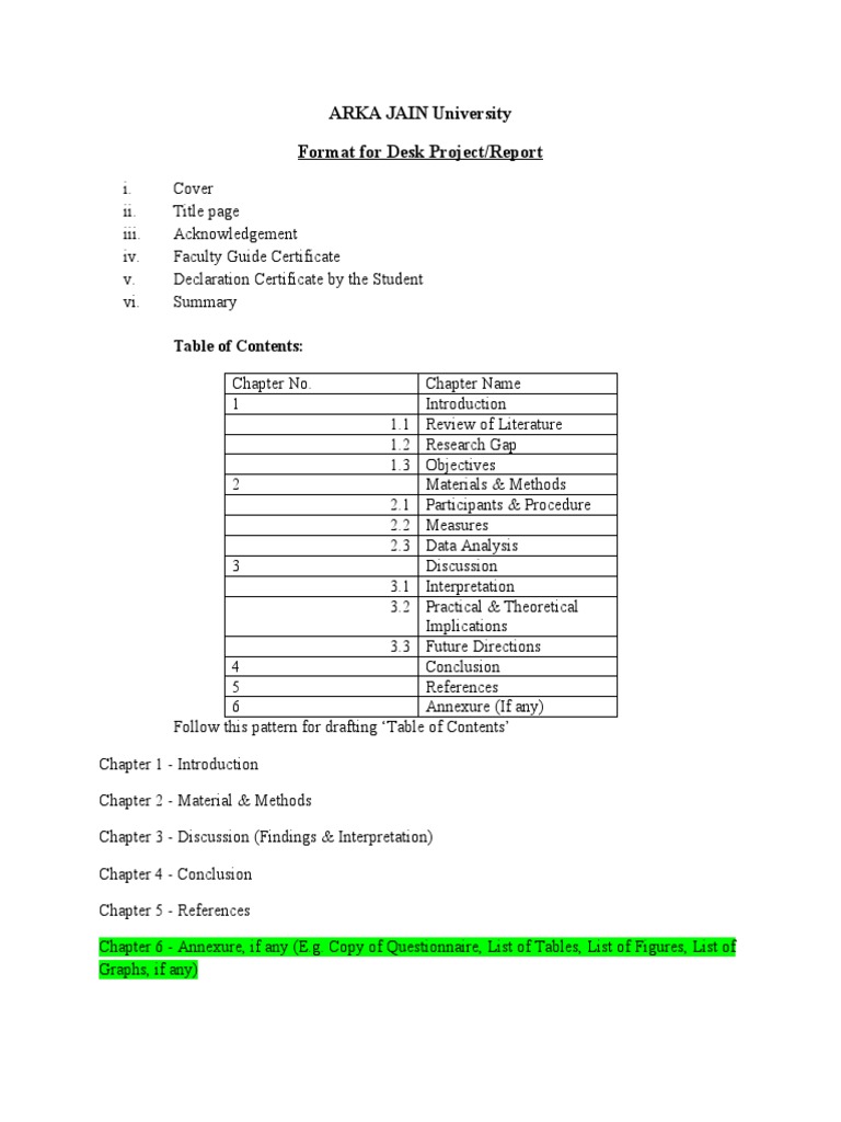 ARKA JAIN University Project Report Format | PDF | Science