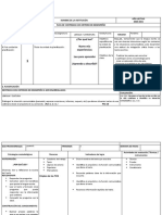 Planificación 3er Grado