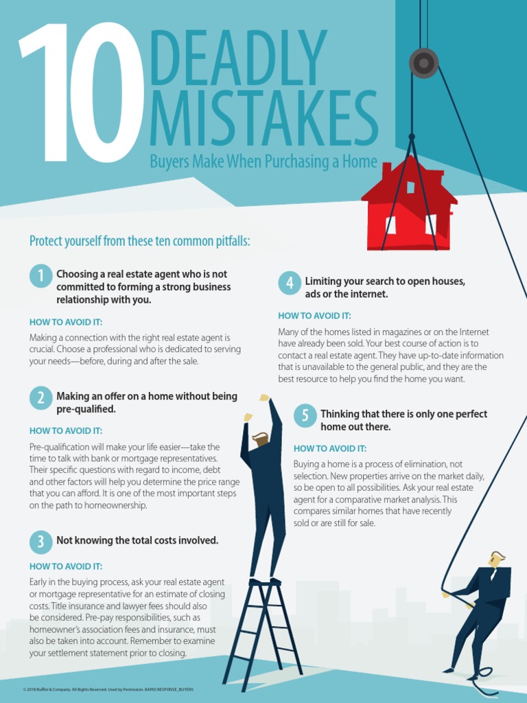 10 Deadly Mistakes PDF Estate Agent Mortgage Loan