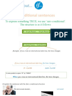 Zero and First Conditional