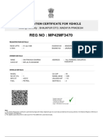 Registration of Vehicles