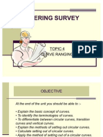 ENGINEERING SURVEY (CC201) CURVE RANGING