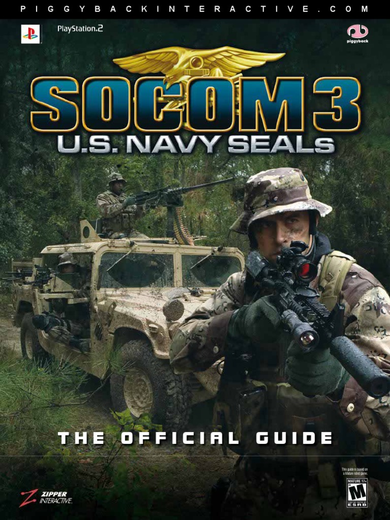 SOCOM 3 US Navy SEALS Eguide | PDF | Menu (Computing) | Military