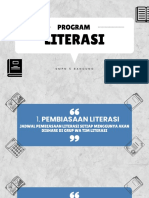 Program Literasi SMPN 5 Bandung