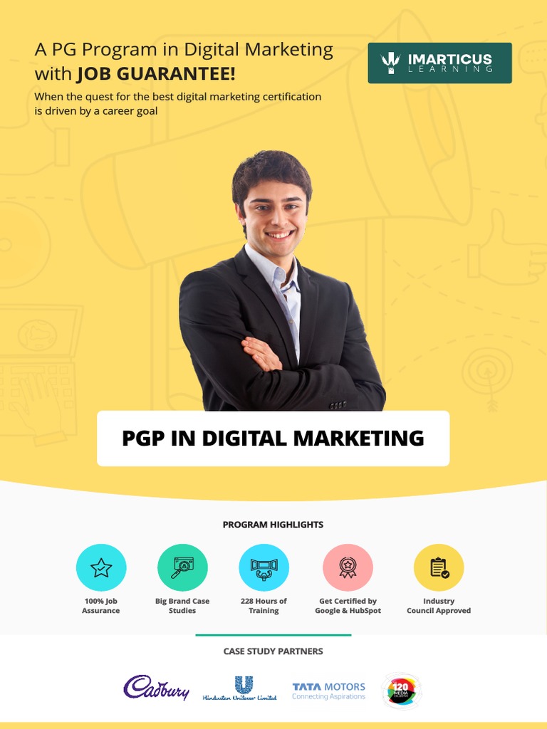 PGDM Brochure A4 Updated | PDF | Search Engine Optimization | Digital ...