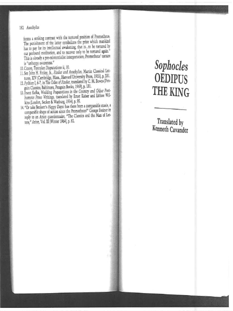 Oedipus The King | PDF