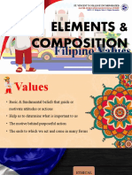 Elements & Composition of Filipino Values - Asher Chimney