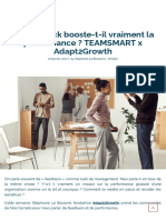 Le Feedback Booste-T-Il Vraiment La Performance - TEAMSMART X Adapt2Growth - TEAMSMART