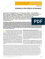 Narrowing uncertainties in the effects of elevated CO2 on crops