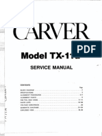 Carver TX-11a Service Manual