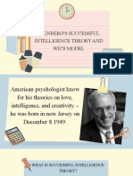 Stenberg's Successful Intelligence Theory and WICS Model