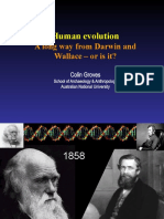 Darwin-Wallace Symposium Groves