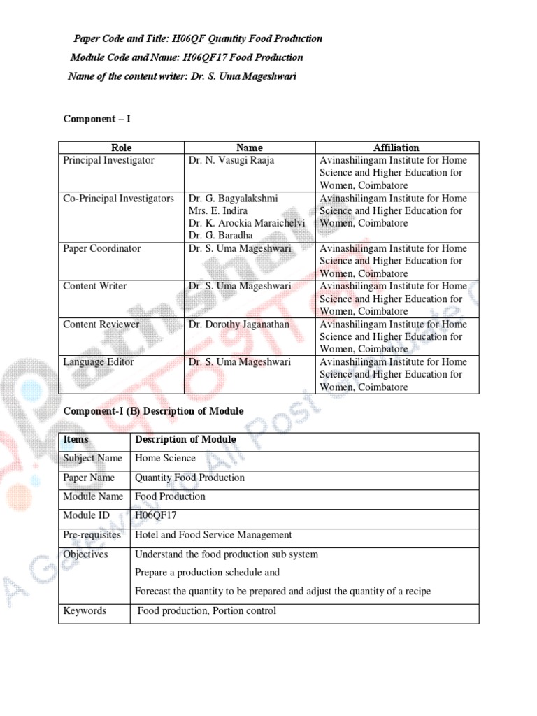 Food Production | PDF | Cooking | Grilling
