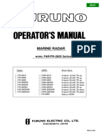 FAR-FR2805 Operator's Manual
