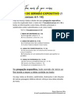 CURSO SOBRE SERMÃO EXPOSITIVO - Ap Emerson