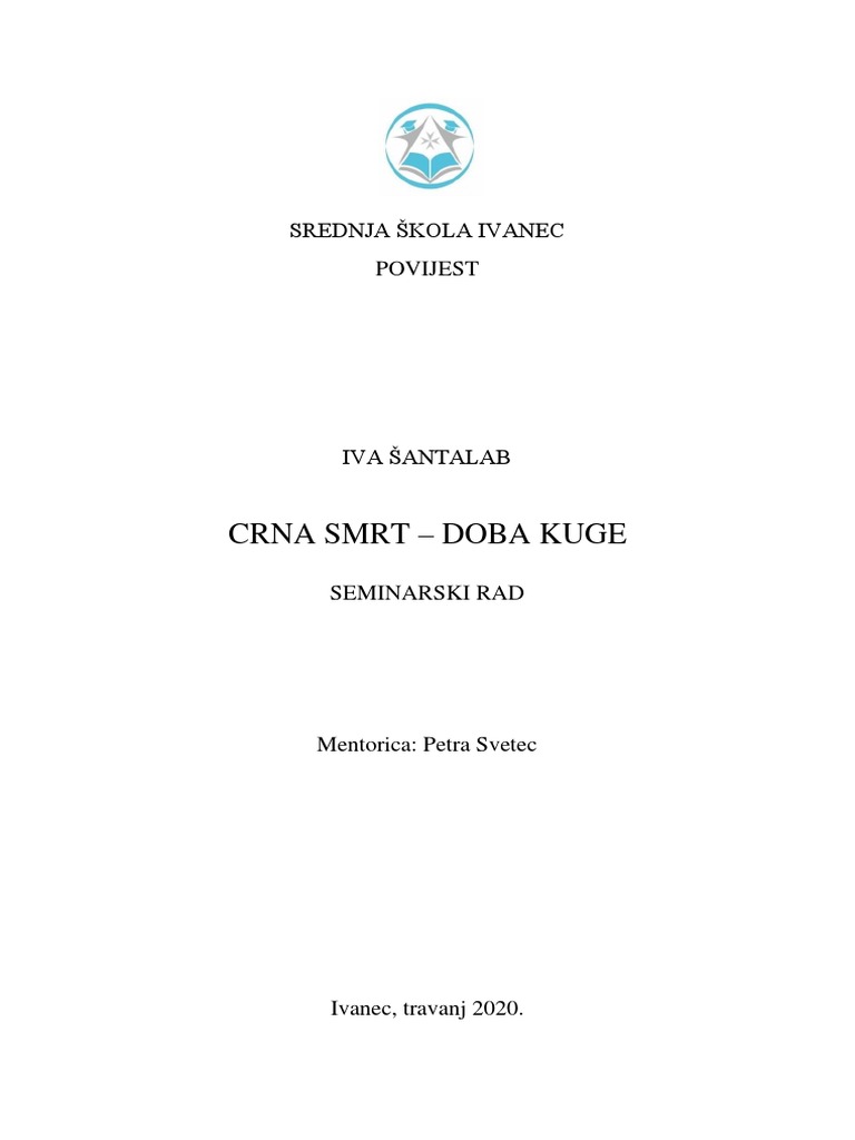 Crna_smrt-doba_kuge_Iva_Santalab | PDF
