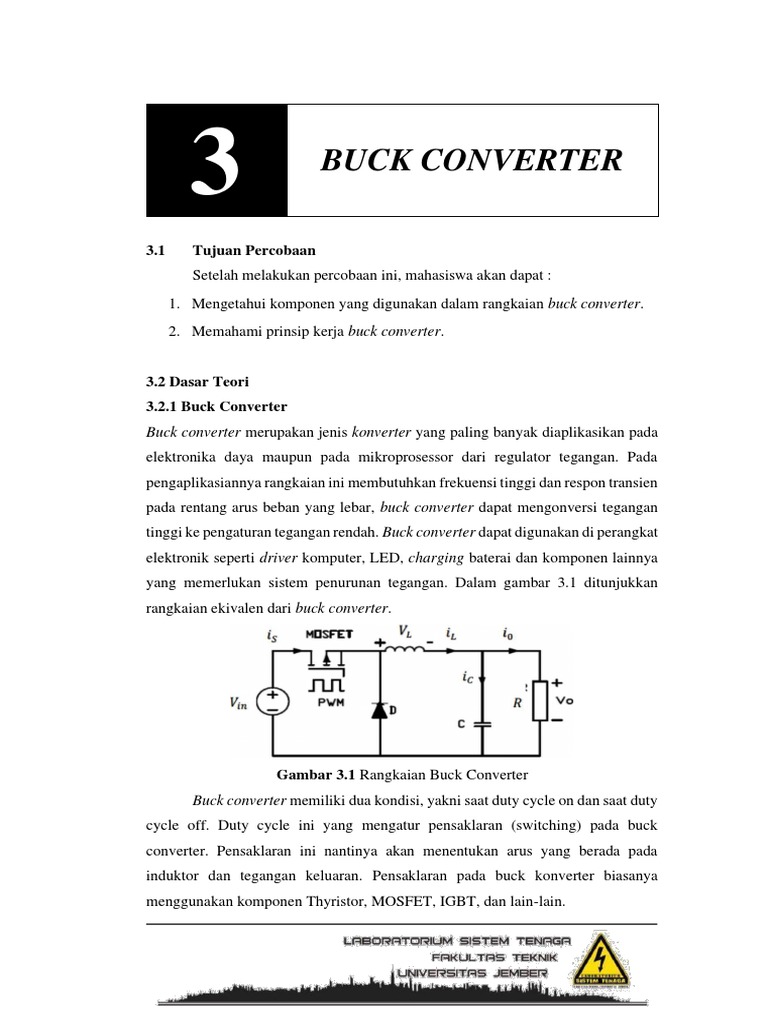 Bpp Bab 3 Buck Converter Pdf