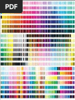 Códigos de Color en Corel Draw | PDF | Azul | Procesamiento de imágenes
