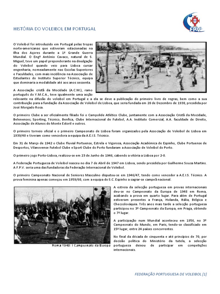 PORTUGAL x BRASIL PREPARA EUROPEU DE SUB-20 - Federação Portuguesa de  Voleibol