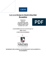 Low Level Design for Handwriting Digit Recognition