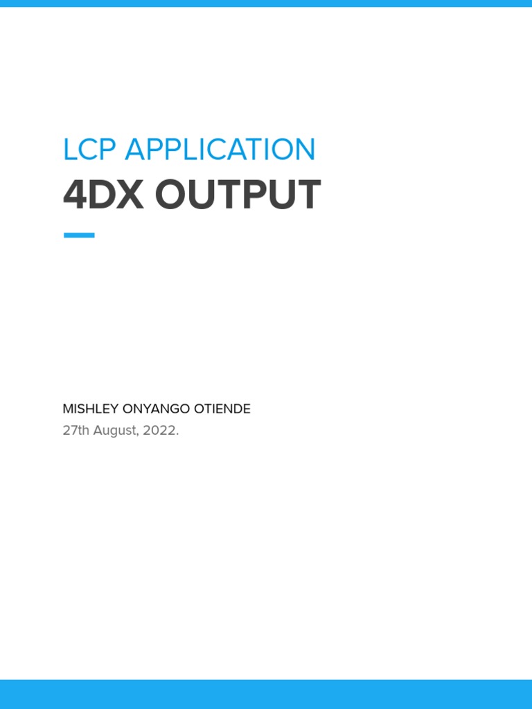4DX Output PDF Goal