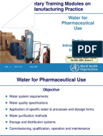 s14059e Water for pharm. use introduction &treatment