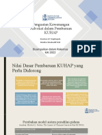 Penguatan Kewenangan Advokat Dalam Pembaruan Kuhap: Disampaikan Dalam Rakernas KAI 2022