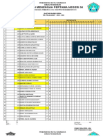 Daftar Nilai Eskul BTQ Siswa 2022-2023