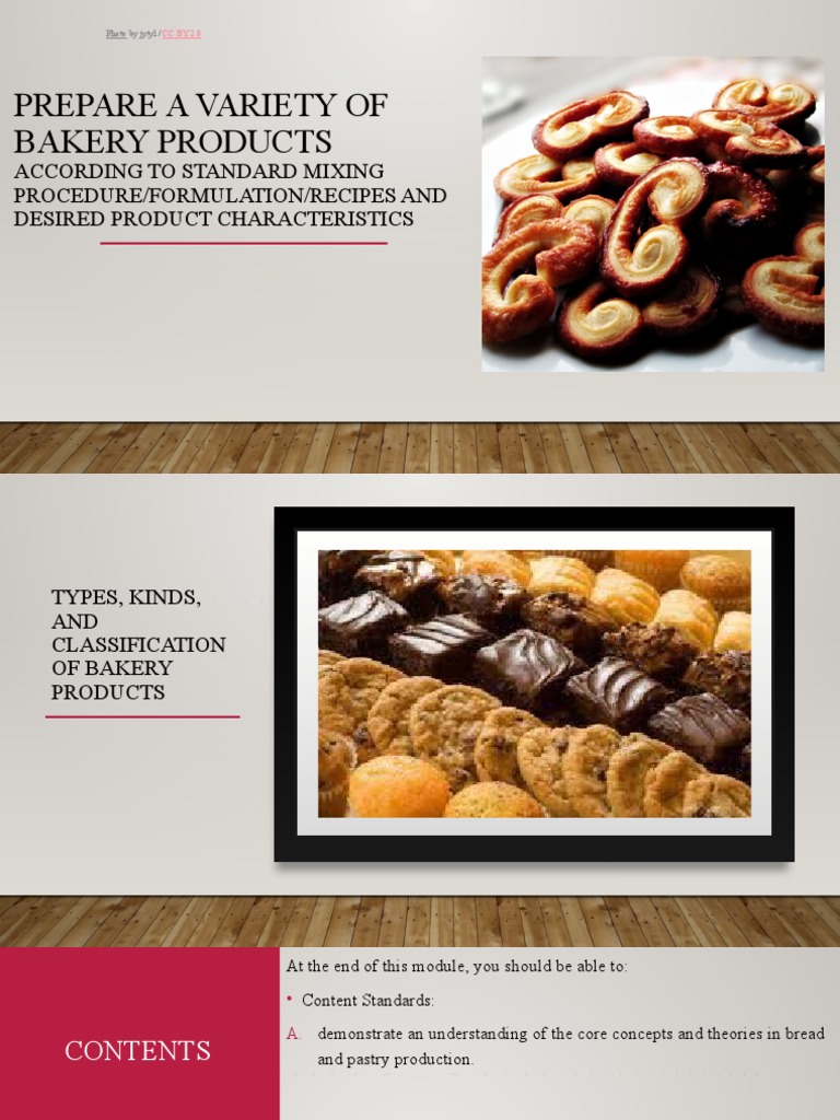 Lesson 5 Prepare Variety of Pastry Products and TYPES KINDS