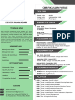 CV Pendidikan dan Pengalaman Kerja