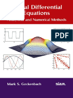Partial Differential Equations Analytical and Numerical Methods