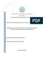 Trabalho - Individual - FelisbertoLuciano - Módulo-Historiografia - Africana - ObstáculoseEstratégias. 2022