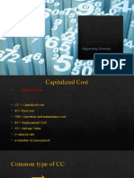 Capitalized Cost