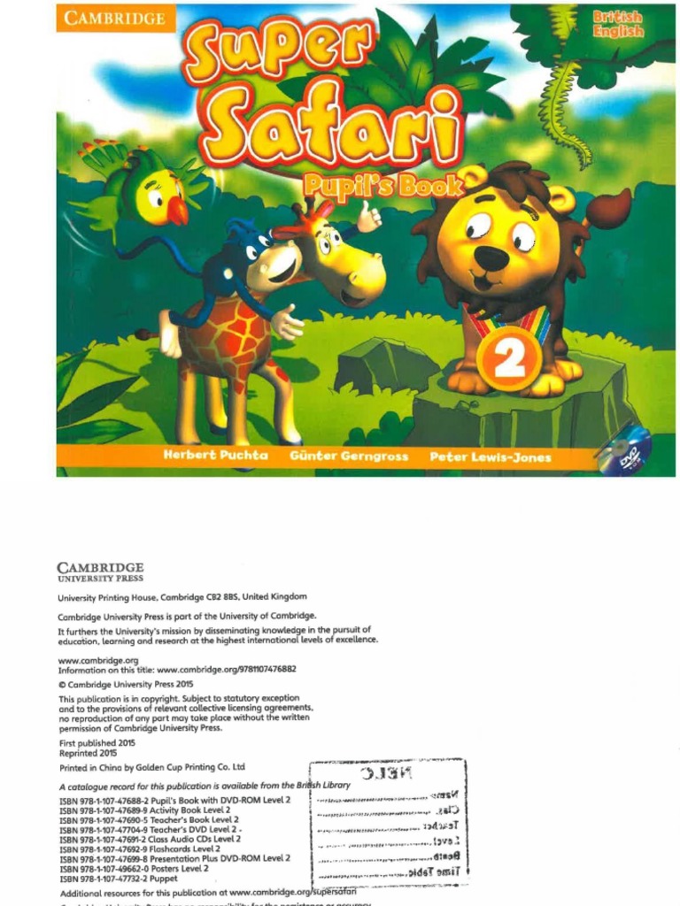 Supersafari - 2 Pupil's Book | PDF
