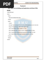 Aim:-Write, Test and Debug Small Applications With Basic HTML. #CODE
