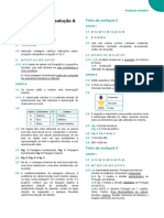 Avaliação sumativa de Geografia com fichas de avaliação e conceitos