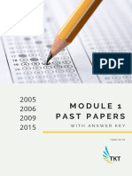 Module 1 Past Papers With Answer Key