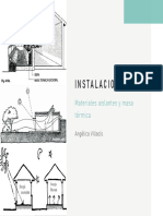 Tarea 4 - Investigación Sobre Materiales Aislantes y Masa Térmica - Villacis