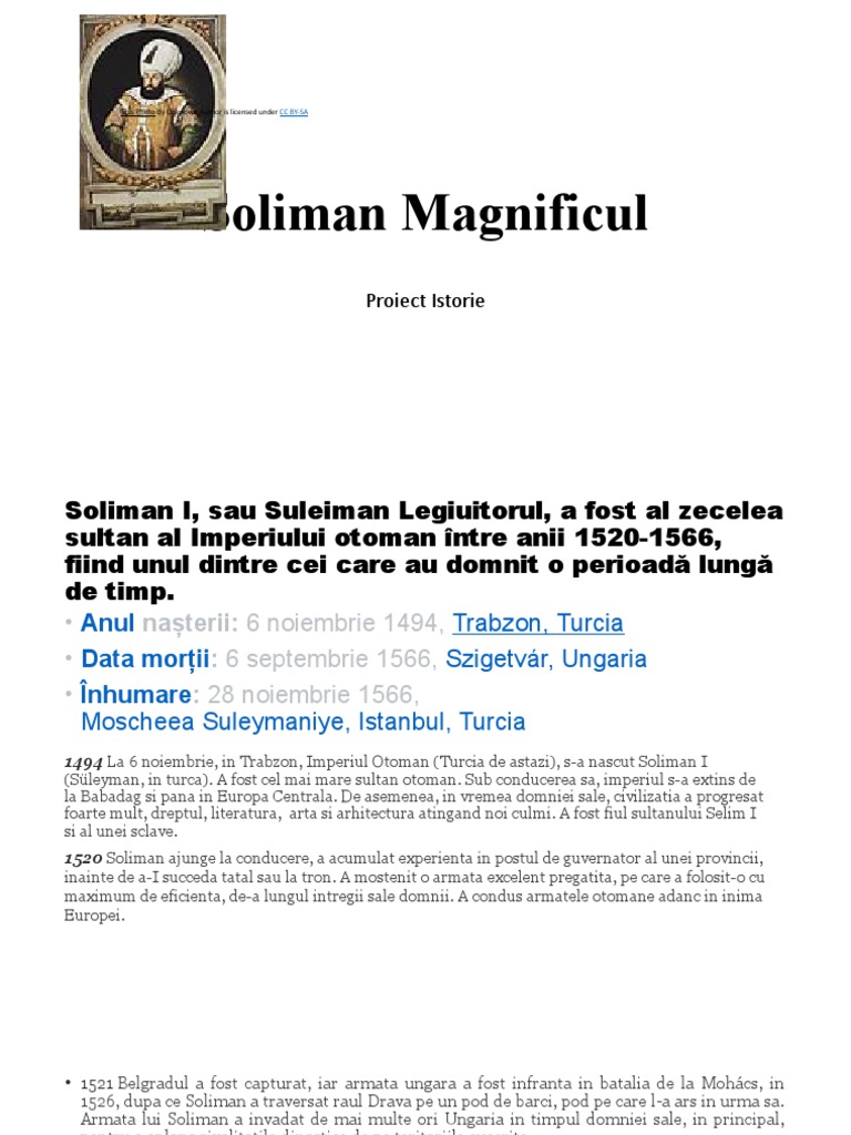 Soliman Magnificul | PDF