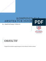 Komponen SI & Arsitektur Informasi